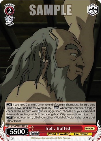 Iroh: Buffed ATLA/WX04-065 U