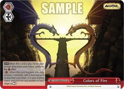 Colors of Fire ATLA/WX04-075 CR