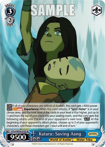 Katara: Saving Aang ATLA/WX04-079S SR