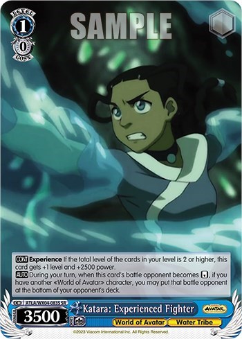Katara: Experienced Fighter ATLA/WX04-083S SR