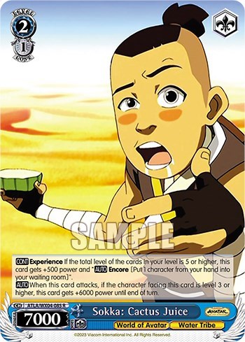 Sokka: Cactus Juice ATLA/WX04-085 R