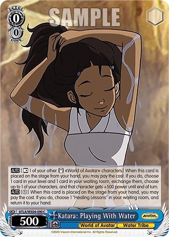 Katara: Playing With Water ATLA/WX04-090 C