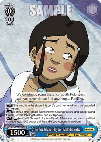 Ember Island Players: Melodramatic ATLA/WX04-092 C