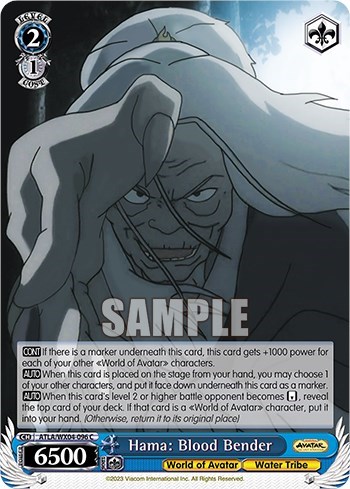 Hama: Blood Bender ATLA/WX04-096 C