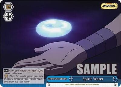 Spirit Water ATLA/WX04-098 CR