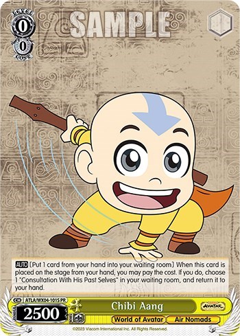 Chibi Aang ATLA/WX04-101S PR