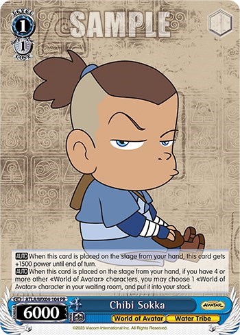 Chibi Sokka ATLA/WX04-104 PR
