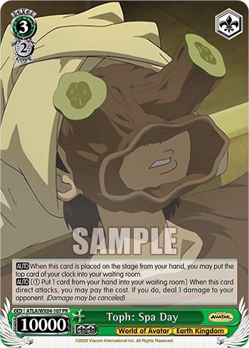 Toph: Spa Day ATLA/WX04-107 PR