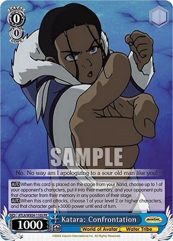 Katara: Confrontation ATLA/WX04-110S PR