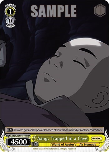 Aang: Trapped in a Cave ATLA/WX04-T03 TD