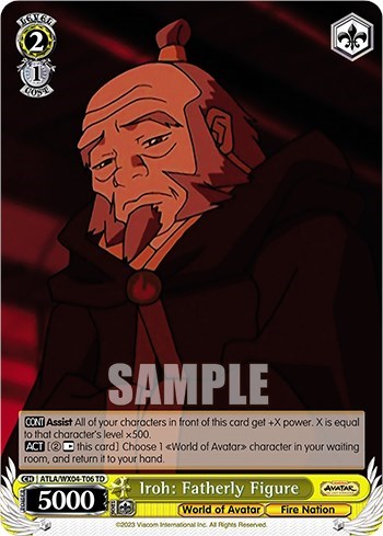 Iroh: Fatherly Figure ATLA/WX04-T06 TD