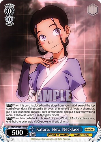 Katara: New Necklace ATLA/WX04-T09 TD