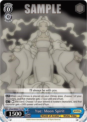 Yue: Moon Spirit ATLA/WX04-T13 TD