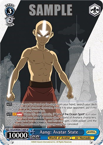 Aang: Avatar State ATLA/WX04-T16SP SP