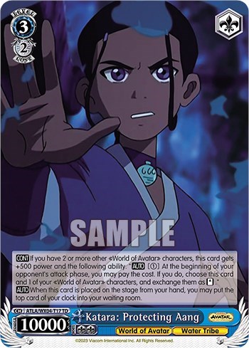 Katara: Protecting Aang ATLA/WX04-T17 TD