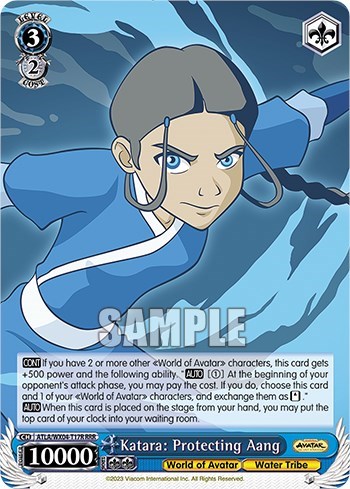 Katara: Protecting Aang ATLA/WX04-T17R RRR