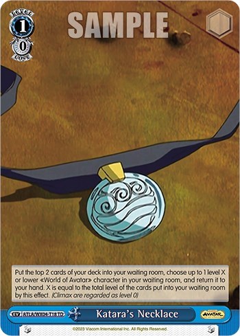 Katara's Necklace ATLA/WX04-T18 TD