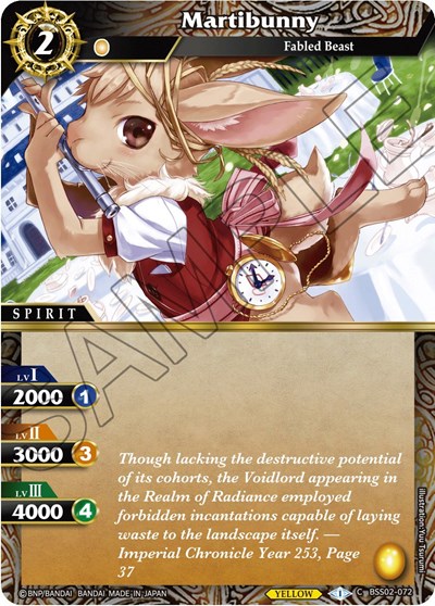 Martibunny BSS02-072