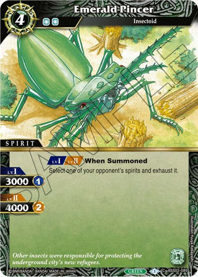 Emerald Pincer BSS02-089