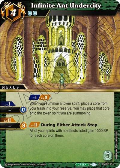 Infinite Ant Undercity BSS02-114