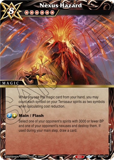 Nexus Hazard BSS02-116