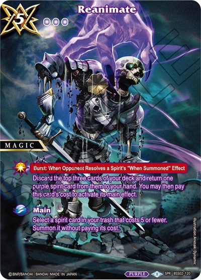 Reanimate BSS02-120