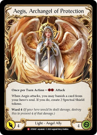Figment of Protection // Aegis, Archangel of Protection 