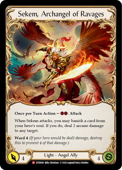 Figment of Ravages // Sekem, Archangel of Ravages 