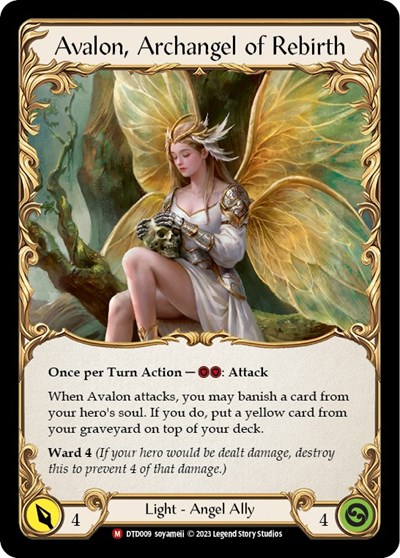 Figment of Rebirth // Avalon, Archangel of Rebirth 