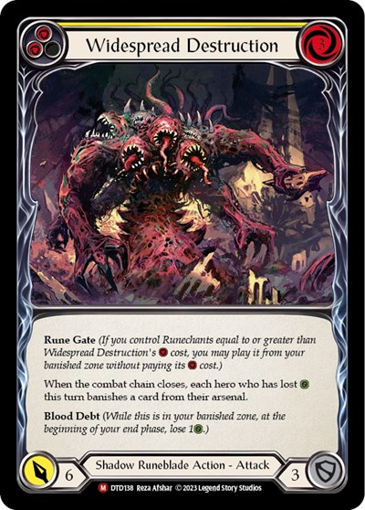 Widespread Destruction 