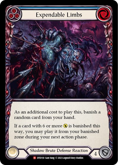 Expendable Limbs 