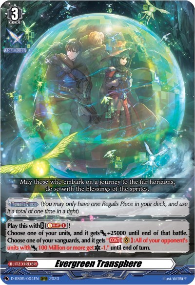 Evergreen Transphere [D-Format] D-SS05/004EN