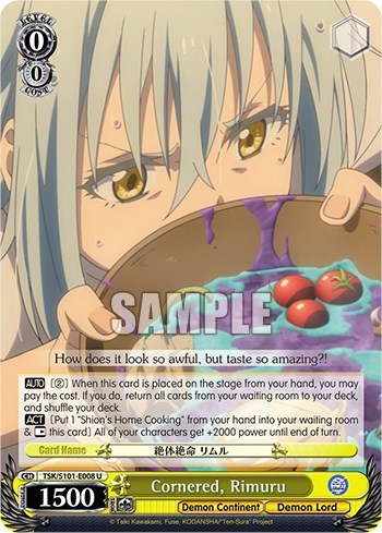 Cornered, Rimuru TSK/S101-E008 U