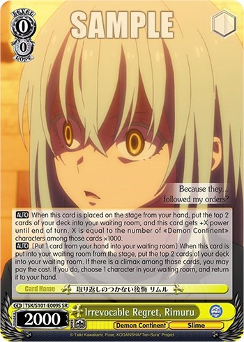 Irrevocable Regret, Rimuru TSK/S101-E009S SR