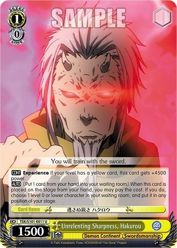 Unrelenting Sharpness, Hakurou TSK/S101-E011 U