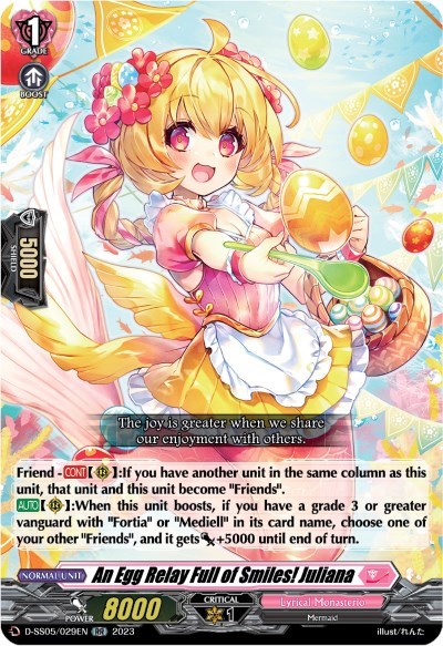 An Egg Relay Full of Smiles! Juliana [D-Format] D-SS05/029EN