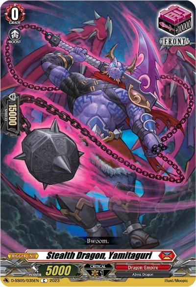 Stealth Dragon, Yamitaguri [D-Format] D-SS05/035EN