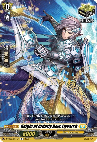 Knight of Orderly Bow, Llyvarch [D-Format] D-SS05/051EN