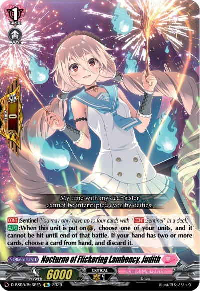 Nocturne of Flickering Lambency, Judith [D Format] D-SS05/Re35EN