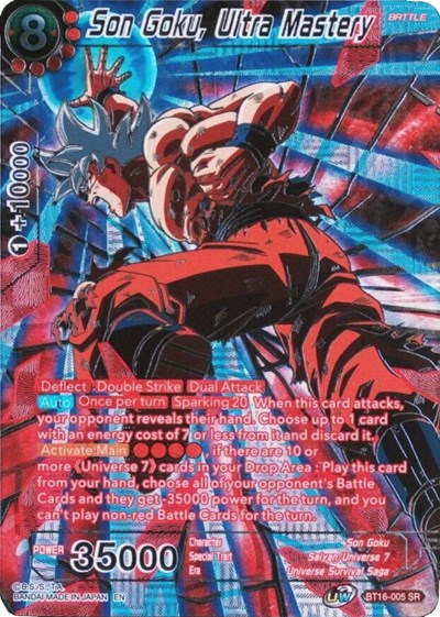 Son Goku, Ultra Mastery BT16-005