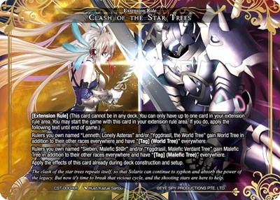 Clash of the Star Trees CST-000 XR