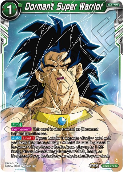 Dormant Super Warrior BT22-079