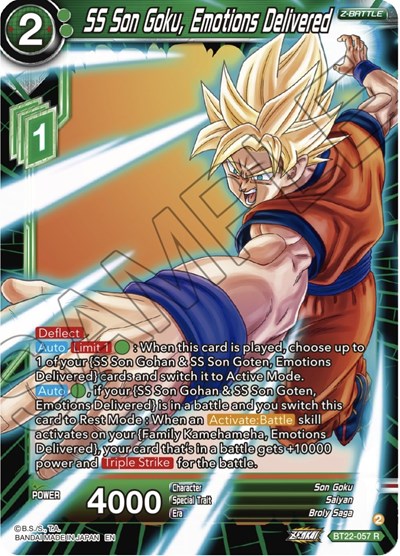 SS Son Goku, Emotions Delivered BT22-057