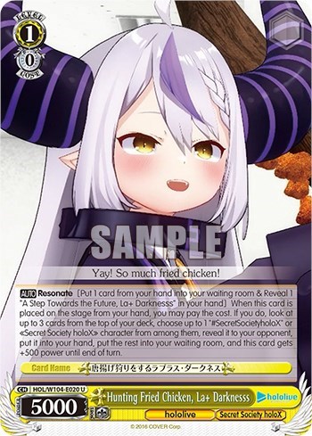 Hunting Fried Chicken, La+ Darknesss HOL/W104-E020 U
