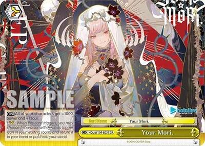 Your Mori. HOL/W104-E037 CR