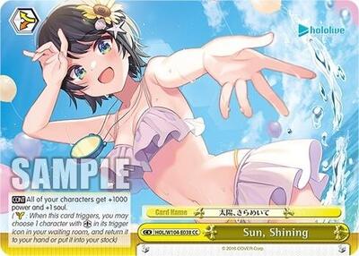 Sun, Shining HOL/W104-E038 CC