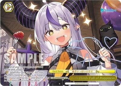 Both Hands Full of Happiness HOL/W104-E039SSP SSP
