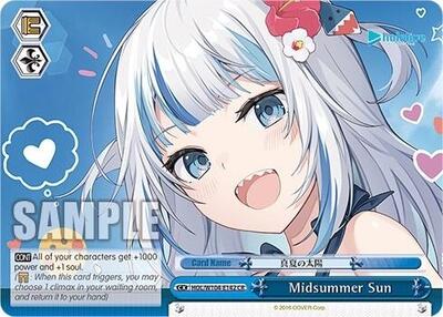 Midsummer Sun HOL/W104-E142 CR