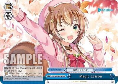 Magic Lesson HOL/W104-E143 CC