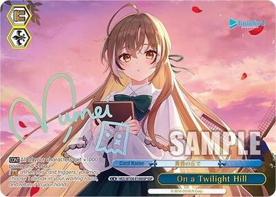 On a Twilight Hill HOL/W104-E144SSP SSP